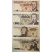POLAND 1982-1988 . TEN 10 - TWO THOUSAND 2,000 ZLOTYCH BANKNOTES